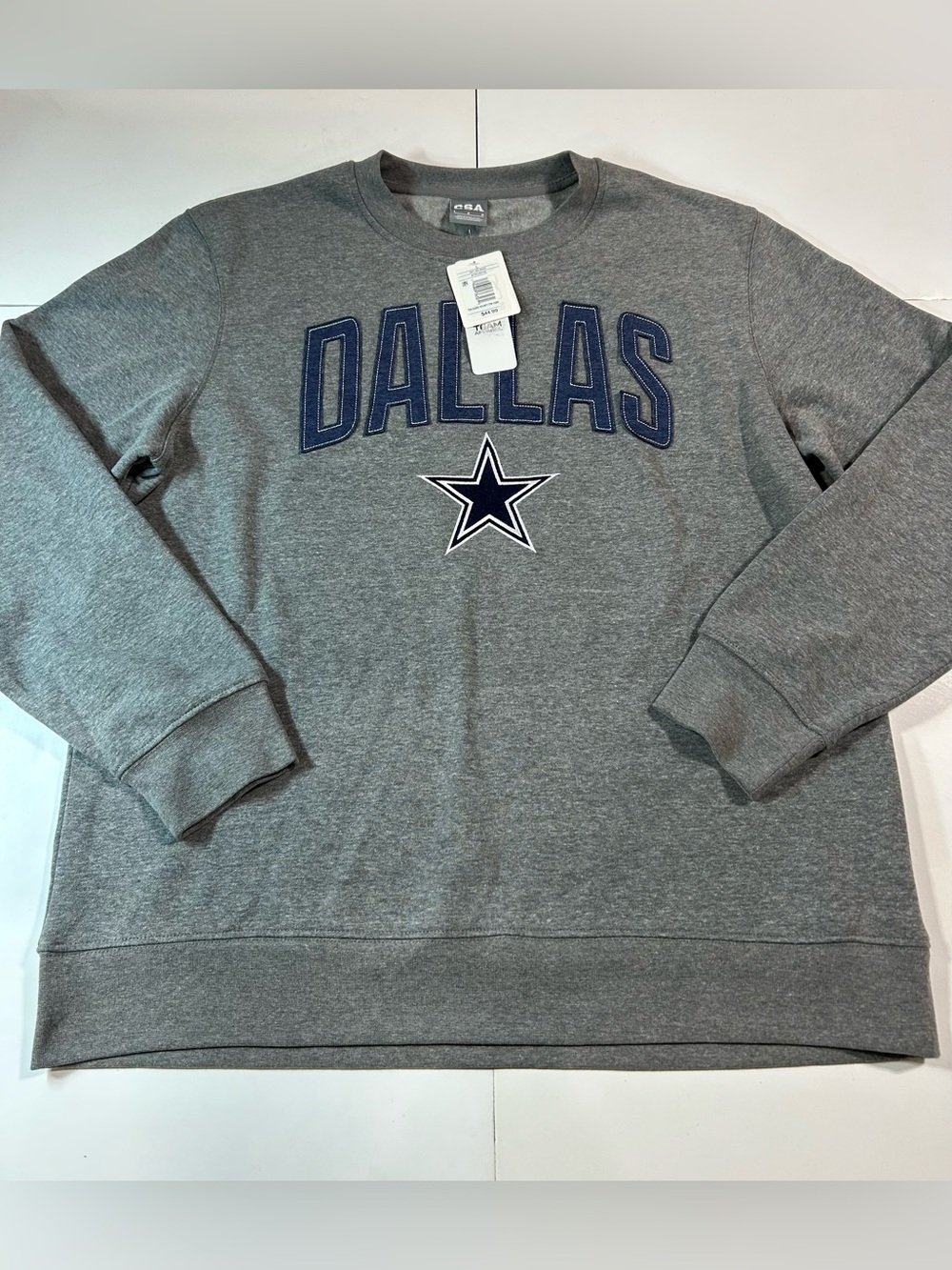 NEW NFL Dallas Cowboys Sweatshirt Classic Fit Crew Neck
